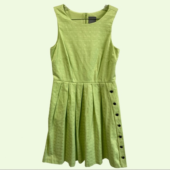 VINTAGE | 60s Inspired Retro Rabbit Rabbit Rabbit Mod Dress - Picture 2 of 5